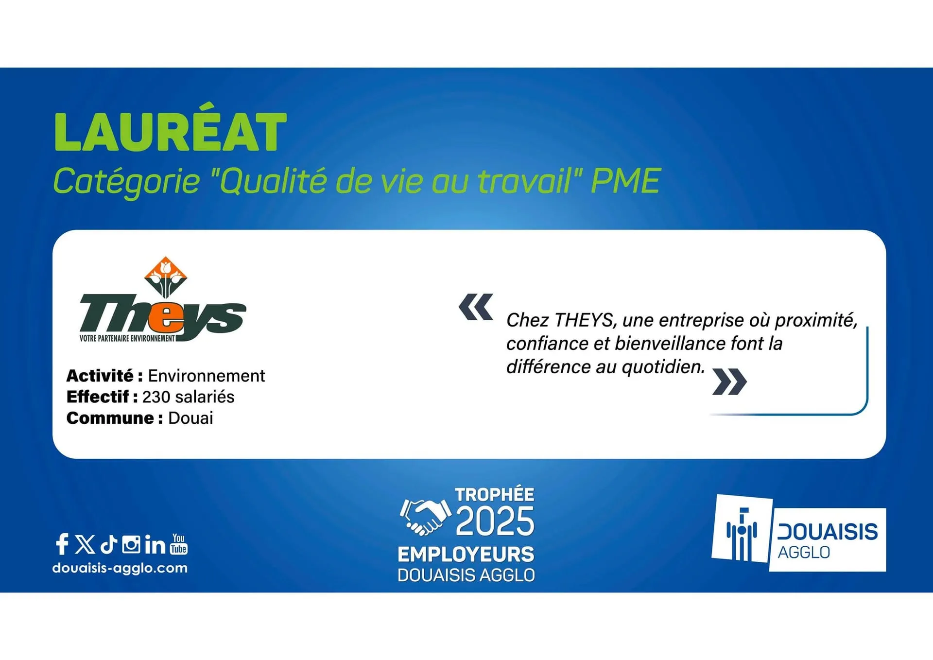 Qualité de vie au travail THEYS