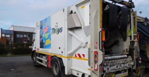 Collecte de déchets par Theys dans le Nord Pas-de-Calais