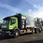 camion de collecte et recyclage nord