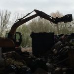 recyclage de déchets jusqu'à arras