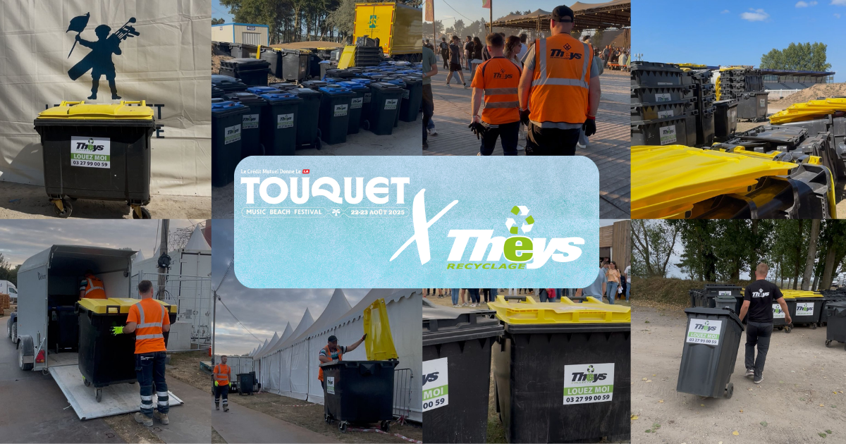 Theys Recyclage au Touquet Music Beach Festival : logistique, tri des déchets et engagement Green Event.