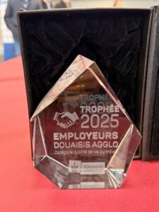 Theys reçoit le trophée " Employeurs Douaisis Agglo 2025"